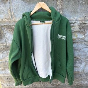 VTG 90s CAMBER Thermal Waffle Lined Double Face Hoodie Sweatshirt Full Zip XL